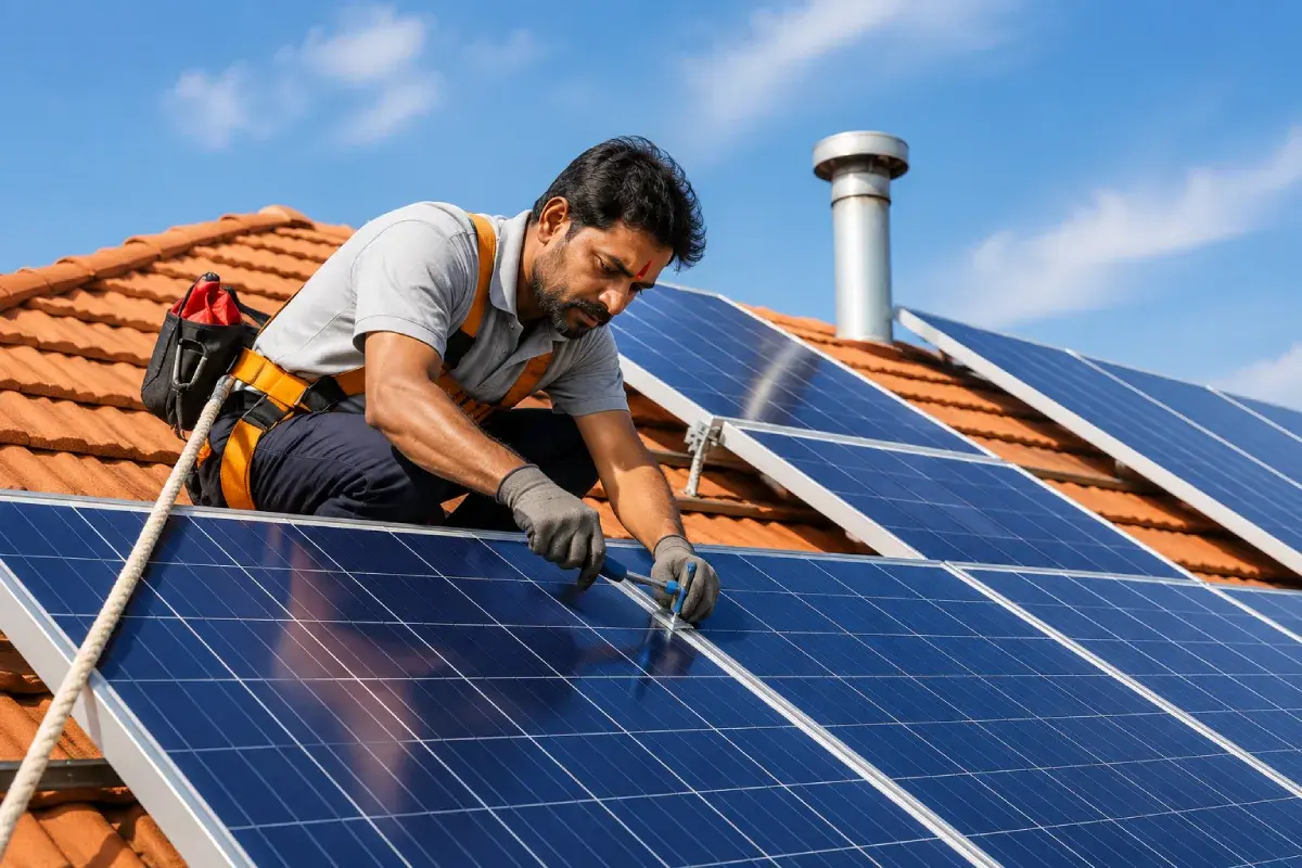 Solar Panel Maintenance Lucknow Solar panel maintenance Lucknow by professional solar technicians